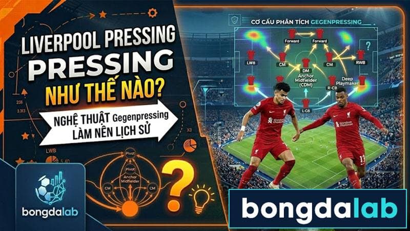 Liverpool pressing - Gegenpressing của Jurgen Klopp