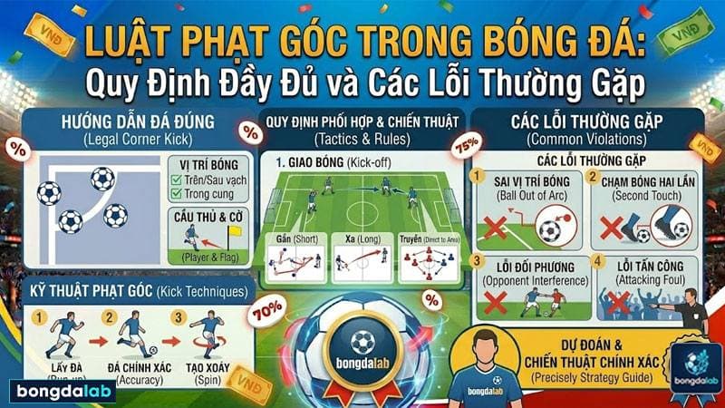 Luật Phạt Góc: Quy Định Đầy Đủ