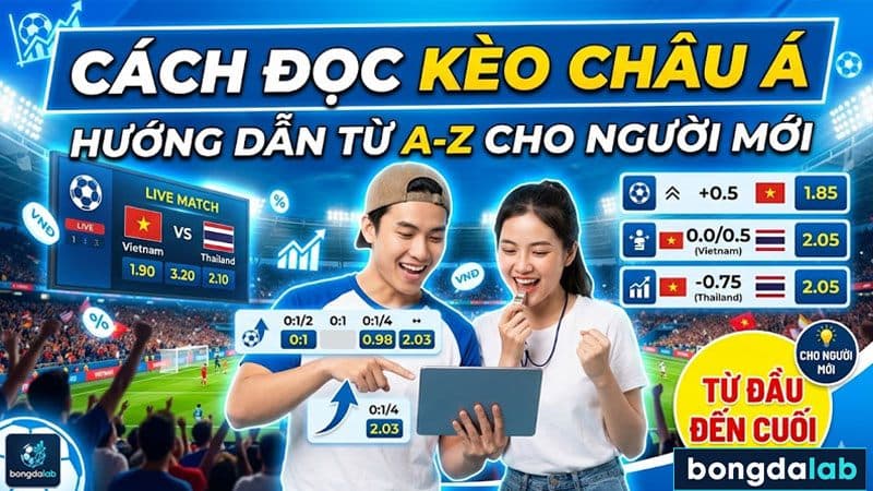 Cách Đọc Kèo Châu Á: Hướng Dẫn Từ A–Z cho Người Mới