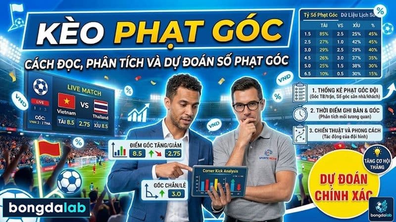Kèo Phạt Góc: Cách Đọc, Phân Tích và Dự Đoán Số Phạt Góc