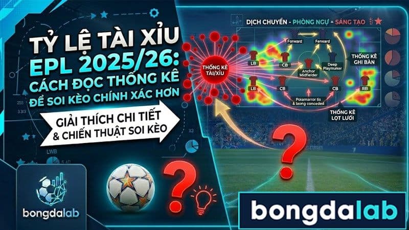 Tỷ lệ tài xỉu EPL 2025/26