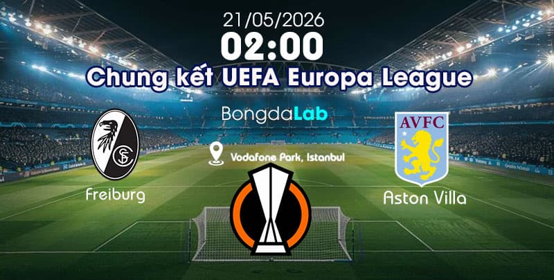 Nhận đinh, Soi kèo Freiburg vs Aston Villa, 02h ngày 21/05/2026 – Chung kết UEFA Europa League 